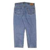 LEVI'S Mens Jeans Blue Regular Straight Denim Medium W38 L30 Classic Zip Cotton