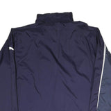 PUMA Mens Navy Blue Polyester Blend Track Jacket L Zip Sportswear Lightweight