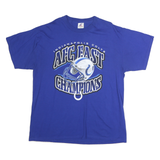 LOPH ATHLETIC Mens Blue Indianapolis Colts Graphic T-Shirt XL Short Sleeve Crew