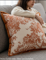 Anypillow Tree Branches Print Decorative Cushion Cover – Soft Throw Pillowcase for Sofa & Bed