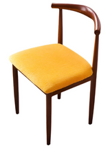 Anyseat Yellow Fur Stretch Chair Cover – Washable, Removable Dining & Kitchen Seat Protector