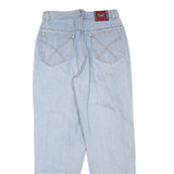 GBNT Womens Regular Fit Light Blue Denim Jeans W26 L28 Zip Pockets Classic Style