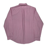 Polo By Ralph Lauren Striped Shirt - XL Red Cotton