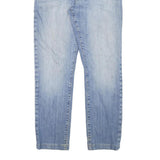 CALVIN KLEIN JEANS Womens Slim Blue Denim Light W31 L26 Slim Fit Straight Jeans