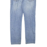 CALVIN KLEIN JEANS Womens Slim Blue Denim Light W31 L26 Slim Fit Straight Jeans