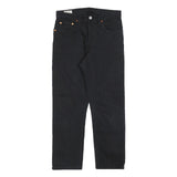 LEVI'S 501 BIG E Womens Jeans Black Regular Straight Denim W27 L26 Button Fit