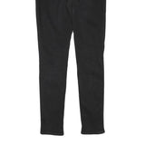 LEVI'S 711 Womens Jeans Black Slim Skinny Denim W28 L29 Zip Cotton Blend