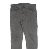 LEVI'S 512 Tapered Mens Jeans Grey Slim Tapered Denim Medium W33 L30 Stylish Fit
