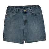 Carhartt Denim Shorts - 34W 9L Blue Cotton
