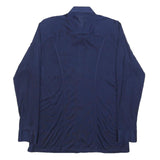 LIBERO Mens Blue Shirt M Long Sleeve Button Closure Classic Fit Casual Workwear