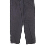 BULL DOZEN Womens Jeans Black Relaxed Straight Denim W24 L29 Elastic Waistband