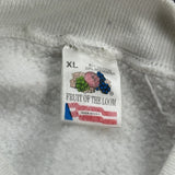 Mt. Washington Auto Road Hillclimb Fruit Of The Loom Graphic Sweatshirt - XL White Cotton