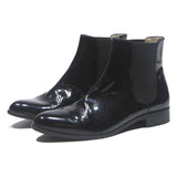 AQUATALIA Womens Chelsea Boots Black Leather UK 4 Stylish Classic Elegant