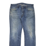 LEVI'S Mens Regular Blue Denim Jeans W38 L34 Classic Cotton Blend Button