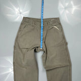 Unbranded Carpenter Trousers - 32W 34L Grey Cotton