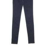 LEVI'S Womens Jeans Blue Slim Skinny Denim Raw W24 L34 Stretch Cotton Blend