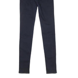 LEVI'S Womens Jeans Blue Slim Skinny Denim Raw W24 L34 Stretch Cotton Blend