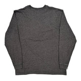 Carhartt Long Sleeve T-Shirt - Large Grey Cotton