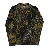 Field & Stream Camo Long Sleeve T-Shirt - Medium Camo Cotton