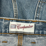 Faded Glory Carpenter Jeans - 34″ Waist Light Wash Cotton