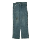 Wrangler Carpenter Jeans - 32W 32L Blue Cotton Blend