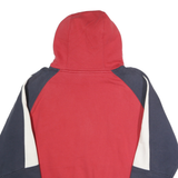 COLLOSEUM Mens Red & Navy Fresno State Bulldogs Hoodie L Cotton Hooded