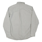 WRANGLER Mens Beige Cotton Blend Casual Shirt M Long Sleeve Button Front