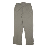 SALEWA Mens Beige Regular Leg Trousers W32 L32 Outdoor Zip Pockets