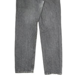 LEVI'S Mens Jeans Black Regular Straight Denim Medium W30 L30 Classic Button Fly