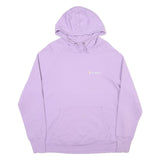 CHAMPION Mens Purple Pullover Hoodie L Cotton Blend Casual Streetwear