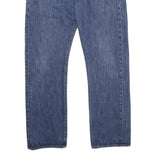 LEVI'S 501 Mens Jeans Blue Classic Straight Denim Medium W36 L32 Button Closure