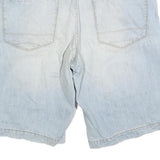 URBAN DISTRICT Mens Shorts Blue Casual M W34 Cotton Blend Comfortable Style