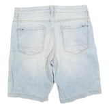 URBAN DISTRICT Mens Shorts Blue Casual M W34 Cotton Blend Comfortable Style