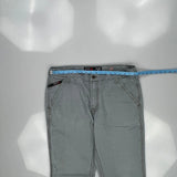 Ariat Cargo Trousers - 36W 36L Grey Cotton Blend