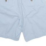 CHAPS Mens Shorts Blue Casual Classic L W32 Cotton Blend Summer Wear