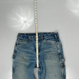 Carhartt Carpenter Jeans - 34W 30L Light Wash Cotton