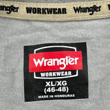 Wrangler T-Shirt - XL Grey Cotton