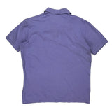 Polo By Ralph Lauren Polo Shirt - Large Purple Cotton