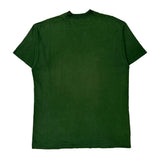 Green Bay Packers Unbranded Single Stitch T-Shirt - XL Yellow Cotton