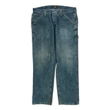 Lee Carpenter Jeans - 37W 30L Blue Denim