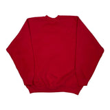 Gildan Blank Sweatshirt - Large Red Cotton