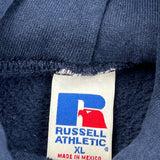 George Washington University Russell Athletic College Hoodie - XL Navy Cotton