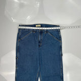 Blue Mountain Carpenter Jeans - 34W 31L Blue Denim