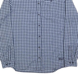 JACK WOLFSKIN Womens Blue & Navy Check Shirt S Outdoor Casual Button Front