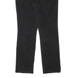 LEVI'S Womens 505 Regular Fit Straight Leg Denim Black W28 L27 Zip Cotton Blend