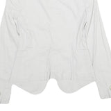 EMPORIO ARMANI Womens White Tailored Jacket XS Woven Button Closure Classic Fit