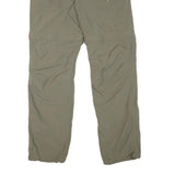 VAUDE Mens Regular Fit Zip Closure Polyester Blend Beige Trousers W27 L30