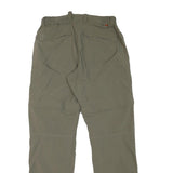 VAUDE Mens Regular Fit Zip Closure Polyester Blend Beige Trousers W27 L30