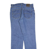 LEE Mens Regular Fit Straight Leg Denim Blue Cotton Blend Jeans W32 L34 Classic