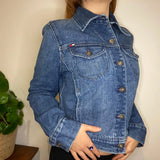 Tommy Hilfiger Denim Jacket - Medium Blue Cotton